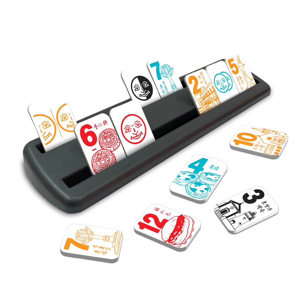 魔力橋 澳門扭轉百變硬咭版 Rummikub Twist Macau Edition (Cardboard Tiles)