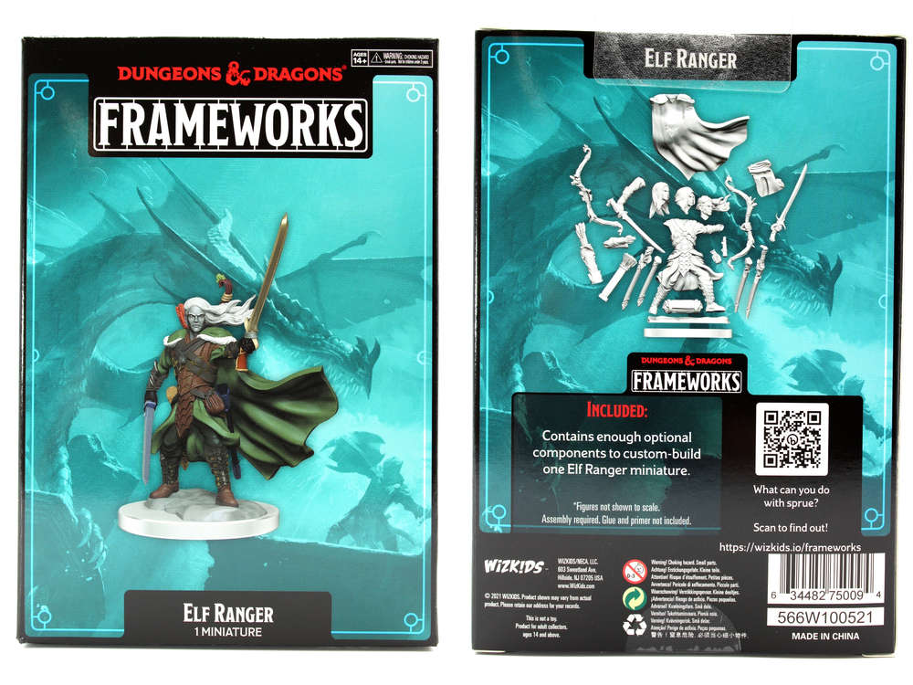 dungeons & dragons framework elf ranger male