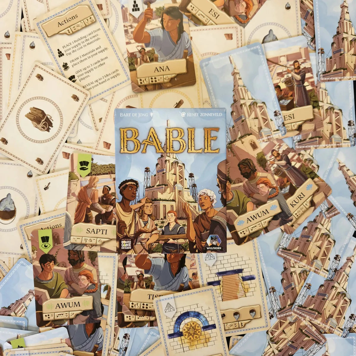Api Bable 胡言築塔 Bable – MonsterGeek Board Game Store