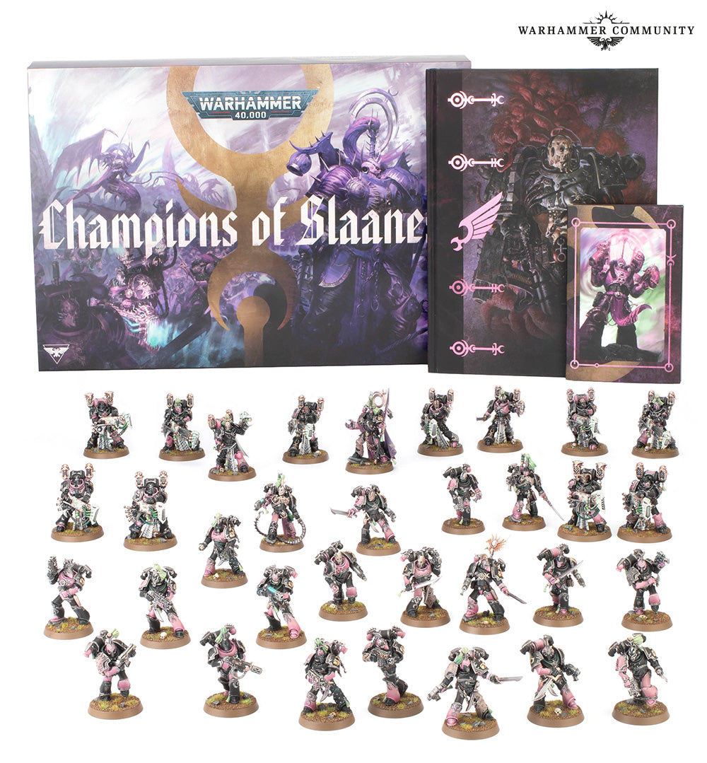 Warhammer 40,000 Emperor’s Children: Champions of Slaanesh Army Set