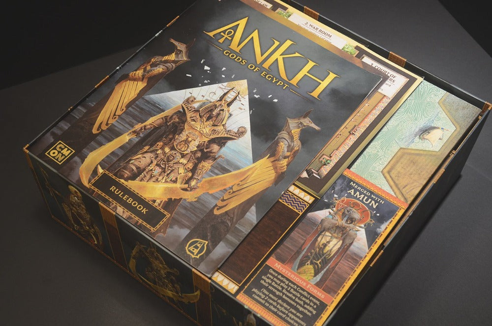 烏鴉盒子 安卡：埃及眾神 木製收納盒 Ankh: Gods of Egypt Wooden Insert