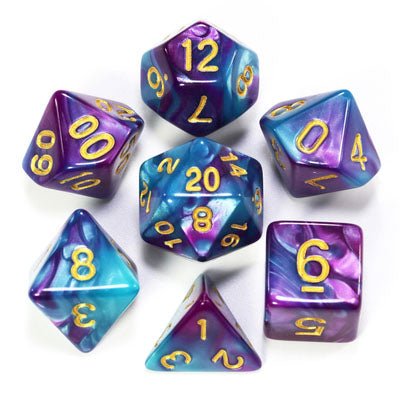 雙色角色扮演骰仔套裝 Two-Tone RPG Dice Set