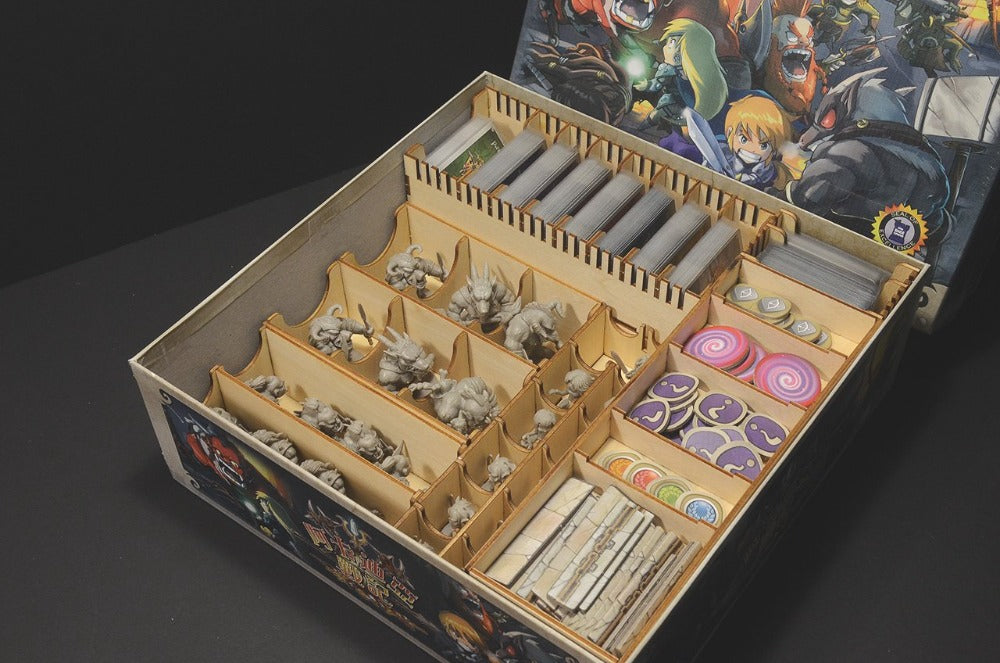烏鴉盒子 阿卡迪亞戰記 木製收納盒Arcadia Quest Wooden Insert