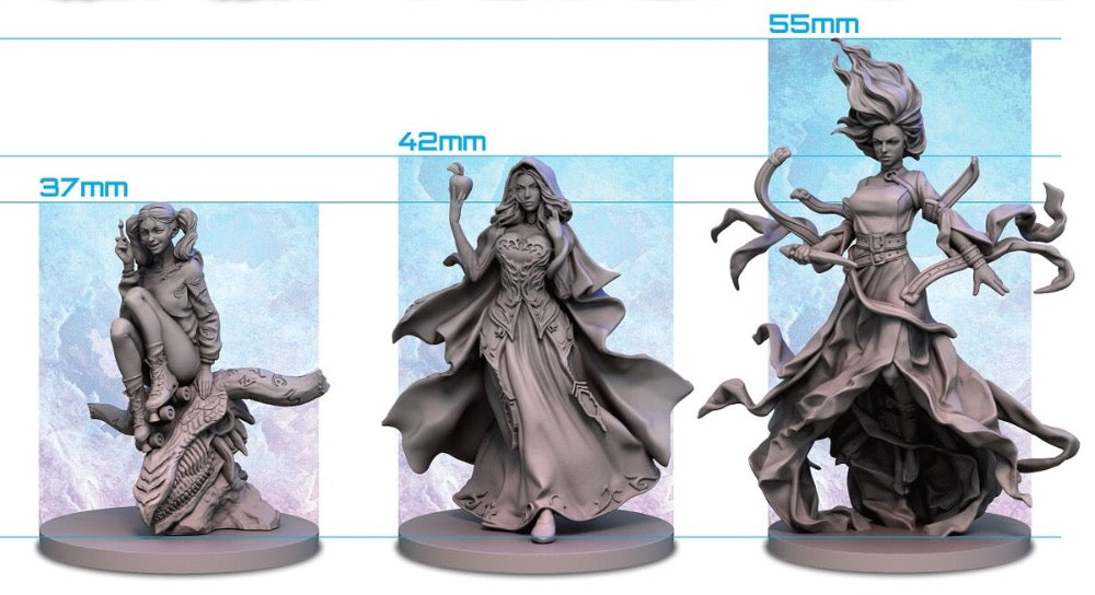 反轉寓言 角色模型 Twisted Fables Miniatures