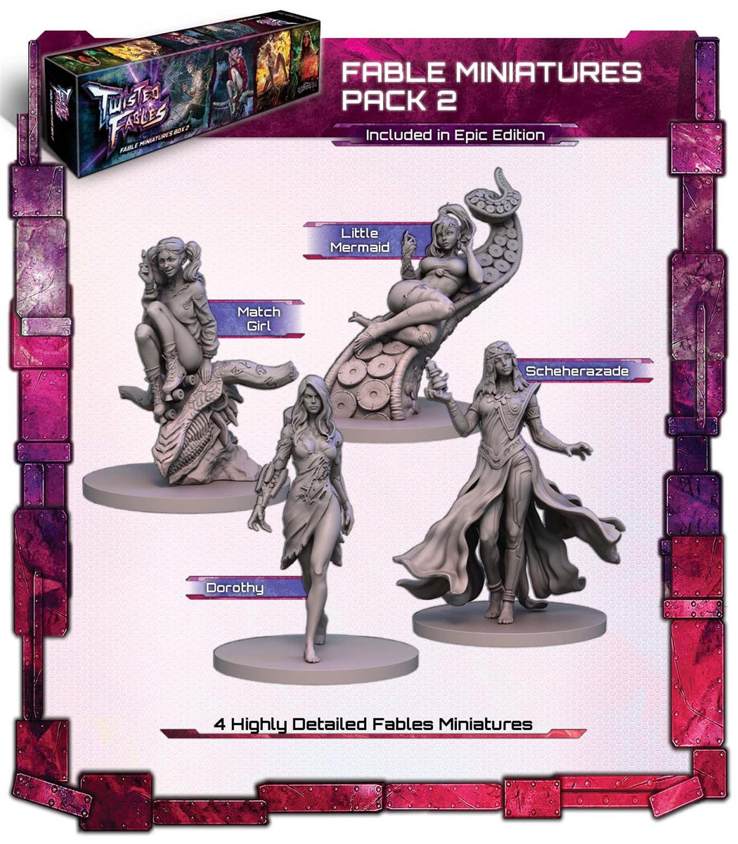 Twisted Fables - Jeu De Plateau De Base Avec Extensions - Édition Ouverte