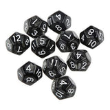 10面, 12面, 12面骰 Dice D10, D12, D20