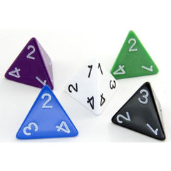 4面, 6面, 8面骰 Dice D4, D6, D8