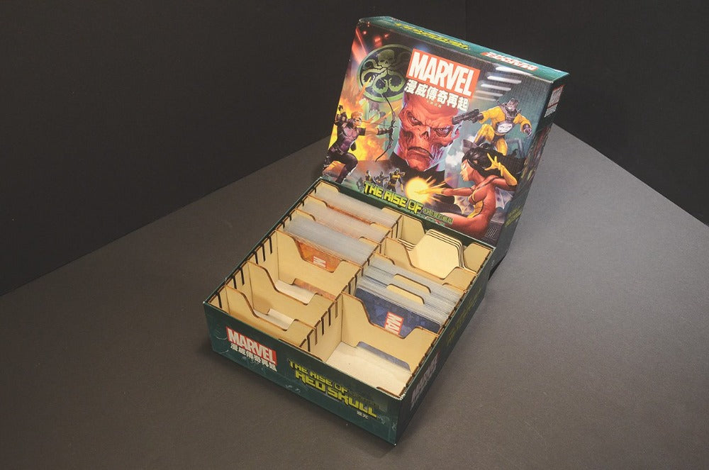 烏鴉盒子 漫威傳奇再起 木製收納盒 Marvel Champions Wooden Insert