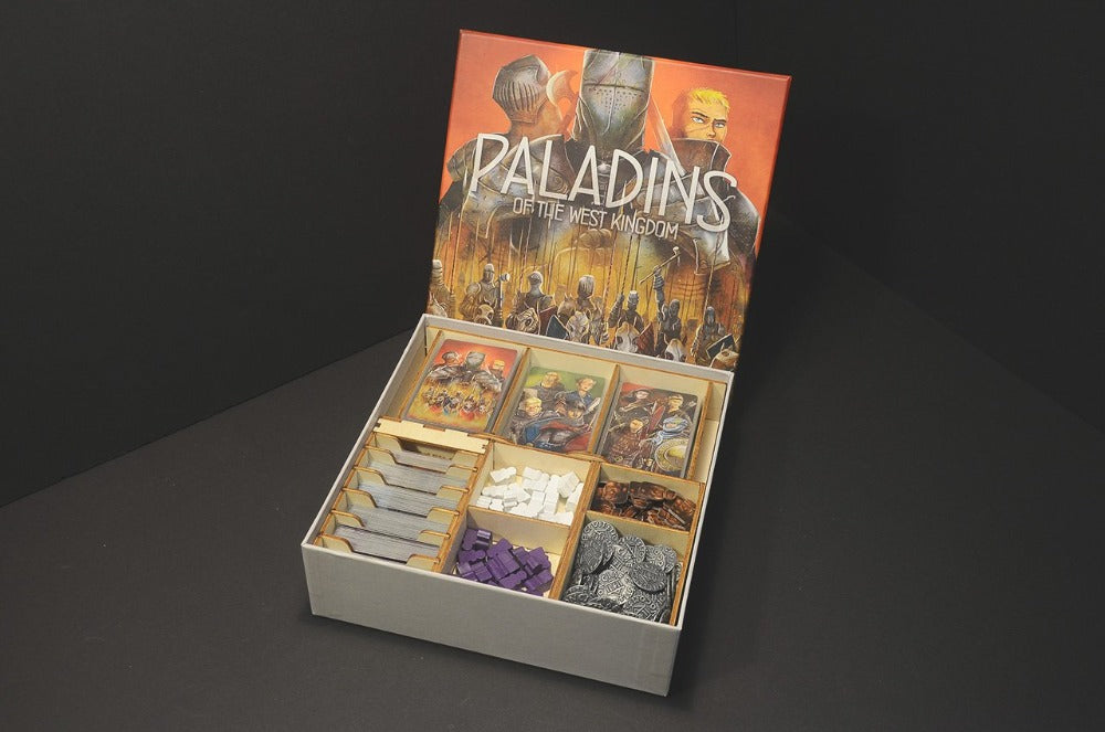 烏鴉盒子 西國聖騎士 木製收納盒 Paladins of the West Kingdom Wooden Insert