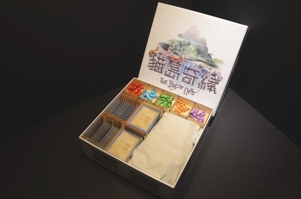 烏鴉盒子 貓島奇緣 木製收納盒 The Isle of Cats Wooden Insert