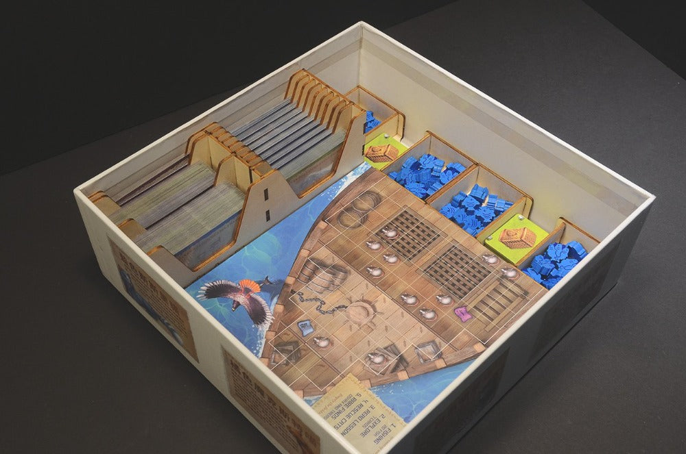 烏鴉盒子 貓島奇緣 木製收納盒 The Isle of Cats Wooden Insert